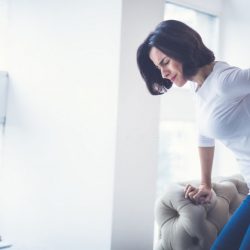 Lower back pain or back pain