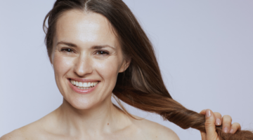 Normal hair care with plant oils