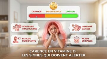 Carence vitamine D : fatigue, symptômes et comment la corriger